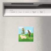 St. Judas Thaddäus & panischer Golfspieler Magnet (In Situ (Geschirrspüler))