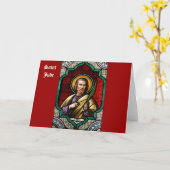 St Jude 4 Karte (Gelbe Blume)