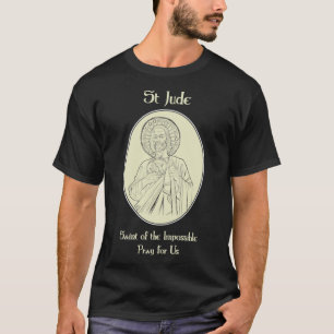 St Jude Beten für den katholischen Christlichen St T-Shirt