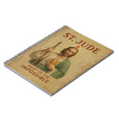 St Jude Catholic Faith Devotional Journal  Notizblock (Linke Seite)