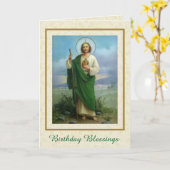 St. Jude der Apostel Passen Sie es sich an! Karte (Gelbe Blume)