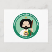 St. Jude der Apostel Postkarte (Vorderseite)