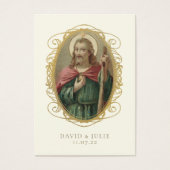 St. Jude Katholic Wedding Prayer Card (Vorderseite)