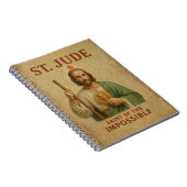 St. Jude katholischer Glaubensandachtsjournal Notizblock (Rechte Seite)