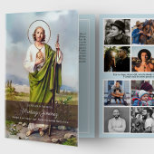 St Jude Spanish Funeral Programs, Folded Program Programm