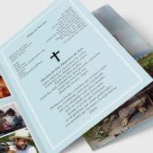 St Jude Spanish Funeral Programs, Folded Program Programm