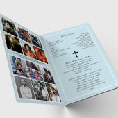 St Jude Spanish Funeral Programs, Folded Program Programm