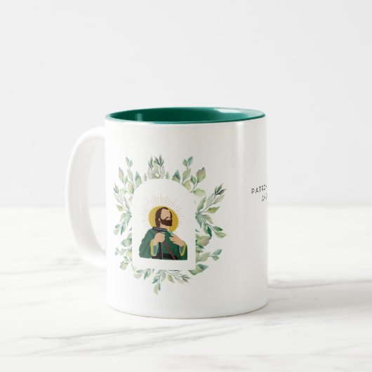 St. Jude-Tasse Zweifarbige Tasse (Vorderseite Links)