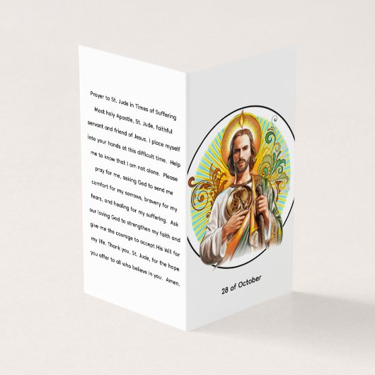 St. Jude Thaddäus Gebetskarte (Vorderseite)