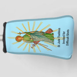St Jude Thaddeus, für schwierige Golf Shots angeru Headcover
