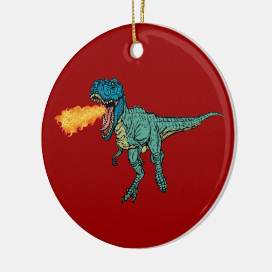 St. Judeasaurus Rex durch Steve Miller Keramikornament (Links)