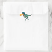 St Judeasaurus Rex von Steve Miller Runder Aufkleber (Tasche)