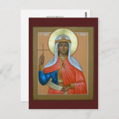 St. Julia von Korsika Postkarte (Vorne/Hinten)