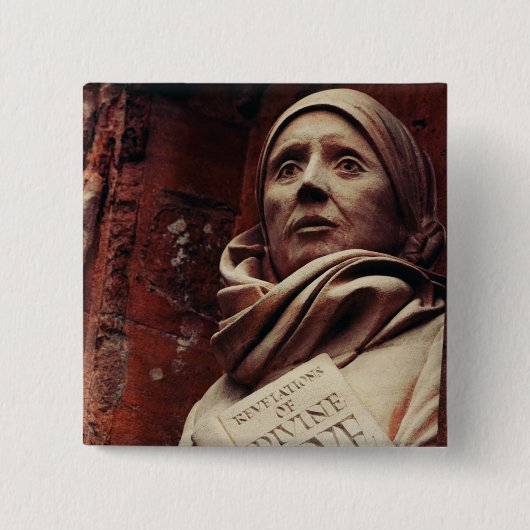 St. Julian von Norwich Button (Vorderseite)