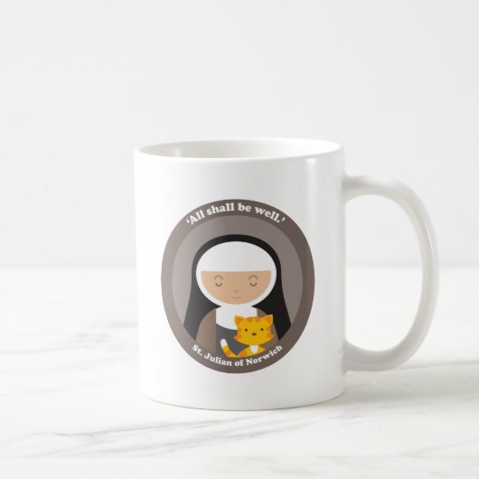 St. Julian von Norwich Kaffeetasse (Rechts)