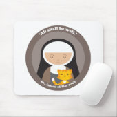 St. Julian von Norwich Mousepad (Mit Mouse)