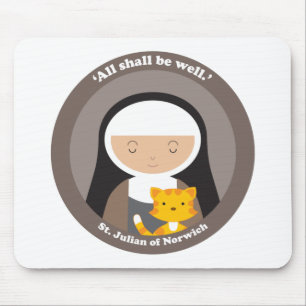 St. Julian von Norwich Mousepad