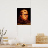 St. Junipero Serra O.F.M. Katholische Heilige - Ca Poster (Küche)