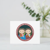 St. Justa & St. Rufina Postkarte (Stehend Vorderseite)