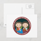 St. Justa & St. Rufina Postkarte (Vorne/Hinten)