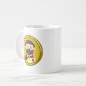 St. Justin Martyr Kaffeetasse (Vorderseite Links)