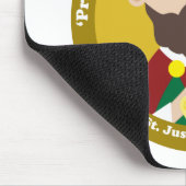 St. Justin Martyr Mousepad (Ecke)