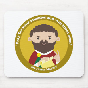 St. Justin Martyr Mousepad