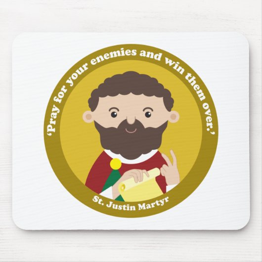 St. Justin Martyr Mousepad (Vorne)