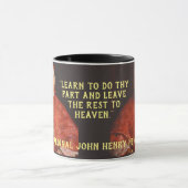 St. Kardinal John Henry Newman Canonization Zitat Tasse (Zentrum)