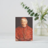 St. Kardinal John Henry Newman Holy Card Katholik Visitenkarte (Stehend Vorderseite)