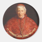 St. Kardinal John Henry Newman Katholic Magnet (Vorne)
