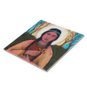 St. Kateri Tekakwitha Fliese (Seite)