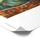 St. Kateri Tekakwitha Katholisches Klassenposter Poster (Ecke)