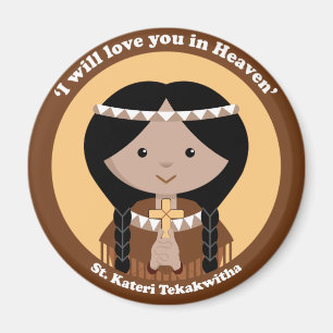 St. Kateri Tekakwitha Magnet