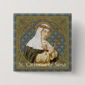 St. Katharina von Siena (BK 19) Button (Vorderseite)