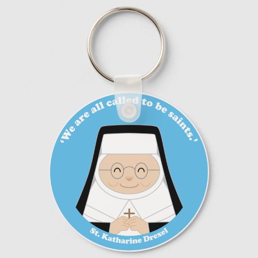 St. Katharine Drexel Schlüsselanhänger (Vorderseite)
