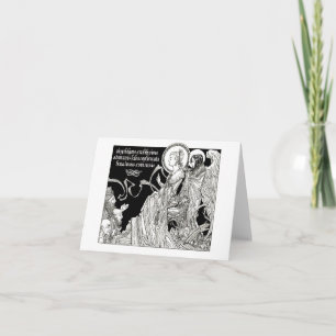 St. Katherine of Alexandria Notecard Karte