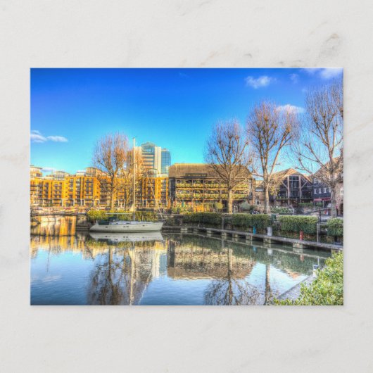 St Katherines Dock London Postkarte (Vorderseite)