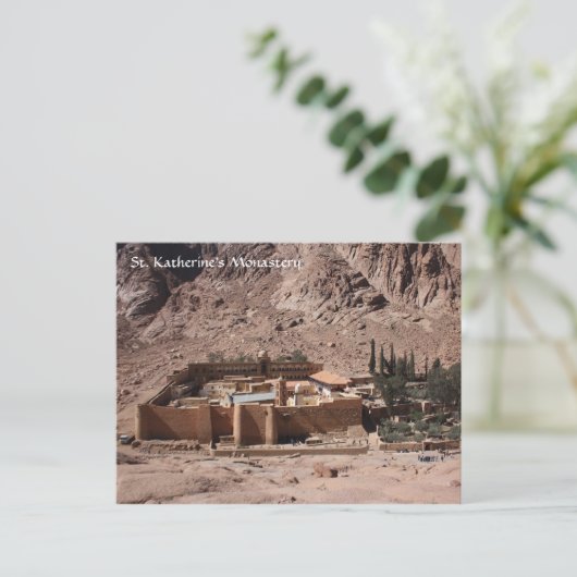 St. Katherine's Monastery Postkarte (Stehend Vorderseite)