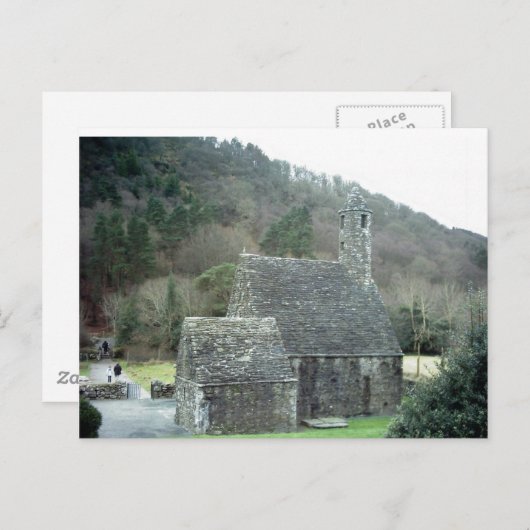 St. Kevins Church, Glendalough, Co. Wicklow, Irlan Postkarte (Vorne/Hinten)