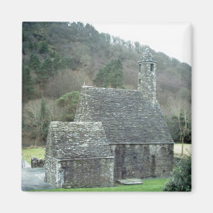 St.Kevins Kirche, Glendalough, Co.Wicklow, Irland Magnet