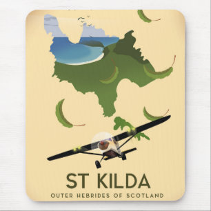 St Kilda, Äußere Hebriden, Schottland Mousepad