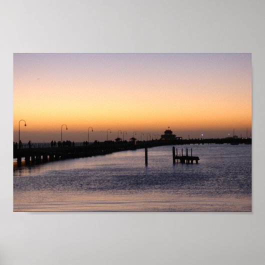 St. Kilda Pier Poster (Vorne)