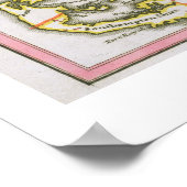 St. Kitts, Antigua und Bermuda, Details aus einer Poster (Ecke)