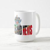 St. Kitts Clear Bag | Karibik | Stadionfertig Kaffeetasse (VorderseiteRechts)