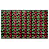 St. Kitts kennzeichnen Stoff (Fat Quarter (45,7 x 55,9 cm))