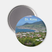 St. Kitts-Magnet Magnet (Vorderseite/Rückseite)