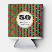 ST KITTS & NEVIS 50 Absolut fabelhafte Monogramm Dosenkühler (Vorderseite)