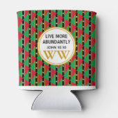 ST KITTS & NEVIS 50 Absolut fabelhafte Monogramm Dosenkühler (Rückseite)