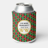 ST KITTS & NEVIS 50 Absolut fabelhafte Monogramm Dosenkühler (Kanne Rückseite)